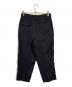 COMME des GARCONS HOMME (コムデギャルソン オム) リネン混ウールタックスラックスパンツ ブラック サイズ:SIZE M：18000円