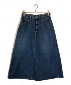 orSlowオアスロウ）の古着「デニムスカート」｜インディゴ