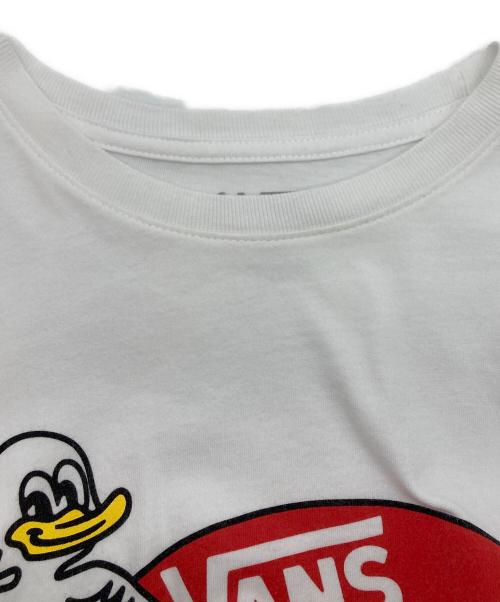 VANS（ヴァンズ）VANS (ヴァンズ) PALACE (パレス) ロングスリーブカットソー ホワイト サイズ:Mの古着・服飾アイテム