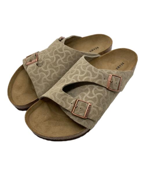 BIRKENSTOCK（ビルケンシュトック）BIRKENSTOCK (ビルケンシュトック) Zurich BONE PATTERN ベージュ サイズ:SIZE 29cm 未使用品の古着・服飾アイテム