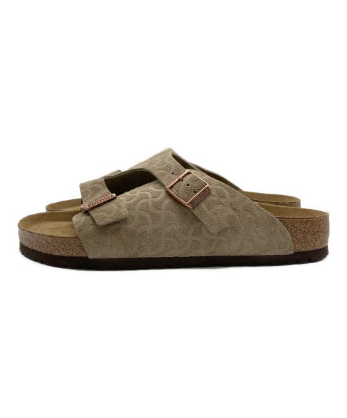 BIRKENSTOCK（ビルケンシュトック）BIRKENSTOCK (ビルケンシュトック) Zurich BONE PATTERN ベージュ サイズ:SIZE 29cm 未使用品の古着・服飾アイテム