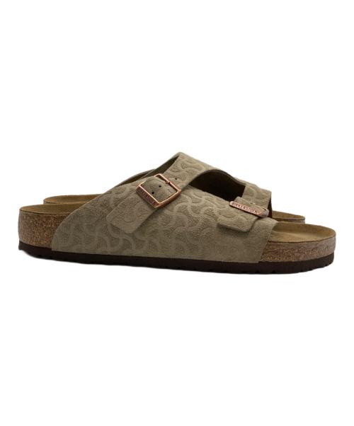 BIRKENSTOCK（ビルケンシュトック）BIRKENSTOCK (ビルケンシュトック) Zurich BONE PATTERN ベージュ サイズ:SIZE 29cm 未使用品の古着・服飾アイテム