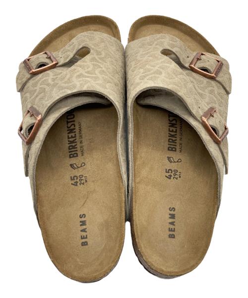 BIRKENSTOCK（ビルケンシュトック）BIRKENSTOCK (ビルケンシュトック) Zurich BONE PATTERN ベージュ サイズ:SIZE 29cm 未使用品の古着・服飾アイテム