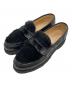 PARABOOT（パラブーツ）の古着「ORSAY LAPIN/ ラビットファーローファー」｜ブラック