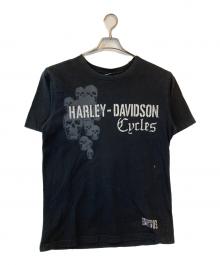 HARLEY-DAVIDSON（ハーレーダビッドソン）の古着「Tシャツ」｜ブラック