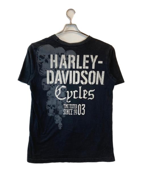 HARLEY-DAVIDSON（ハーレーダビッドソン）HARLEY-DAVIDSON (ハーレーダビッドソン) Tシャツ ブラック サイズ:Mの古着・服飾アイテム