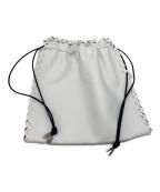 LUDLOWラドロー）の古着「スカラップバッグ」｜ホワイト