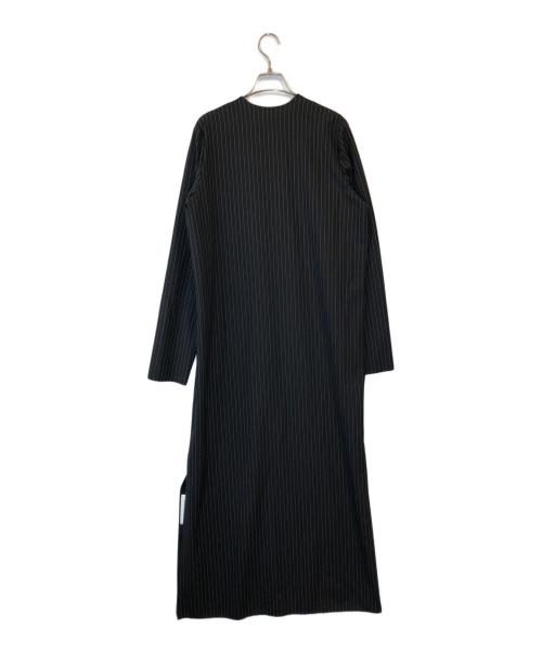 CITYSHOP（シティショップ）CITYSHOP (シティショップ) V NECK LEAN DRESS：ワンピース ブラック サイズ:38 未使用品の古着・服飾アイテム