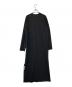 CITYSHOP (シティショップ) V NECK LEAN DRESS：ワンピース ブラック サイズ:38 未使用品：13000円