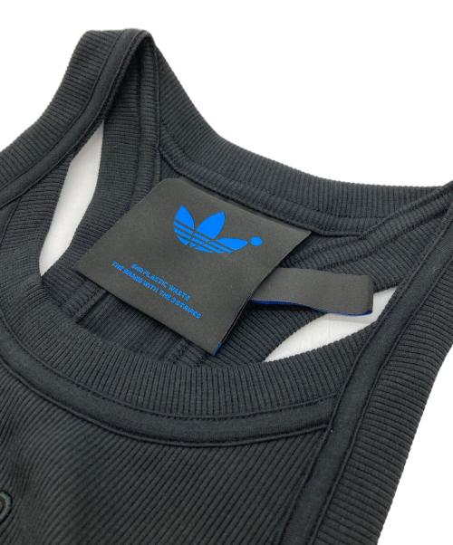 adidas（アディダス）adidas (アディダス) ノースリーブワンピース ブラック サイズ:SIZE Sの古着・服飾アイテム