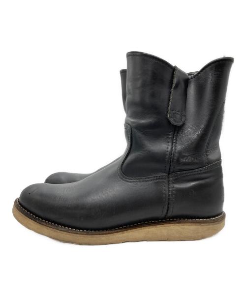 RED WING（レッドウィング）RED WING (レッドウィング) PECOS BOOTS ブラック サイズ:UK 8の古着・服飾アイテム