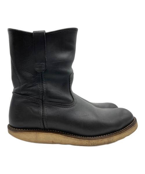 RED WING（レッドウィング）RED WING (レッドウィング) PECOS BOOTS ブラック サイズ:UK 8の古着・服飾アイテム