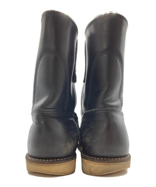 RED WING（レッドウィング）RED WING (レッドウィング) PECOS BOOTS ブラック サイズ:UK 8の古着・服飾アイテム