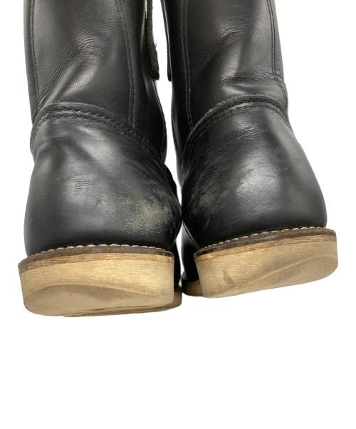 RED WING（レッドウィング）RED WING (レッドウィング) PECOS BOOTS ブラック サイズ:UK 8の古着・服飾アイテム