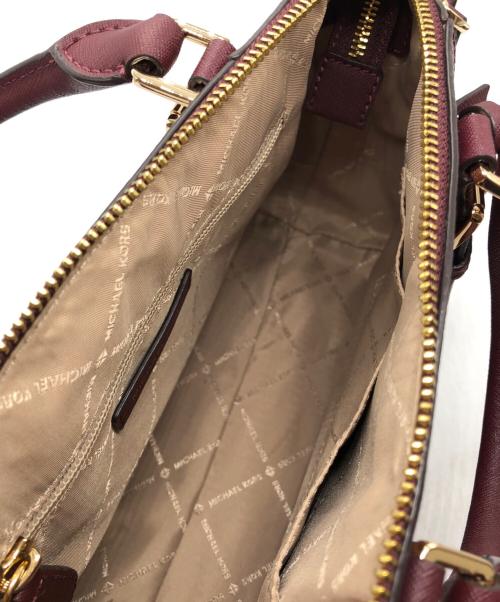 MICHAEL KORS（マイケル・コース）MICHAEL KORS (マイケルコース) ハンドバッグ ボルドー サイズ:下記参照の古着・服飾アイテム