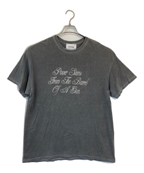 insonnia（インソニア）Insonnia (インソニア) POWER STEMS TEE グレー サイズ:3の古着・服飾アイテム