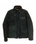 A BATHING APE（ア ベイシング エイプ）の古着「CAW SUEDE M65 DOWN JACKET」｜ブラック