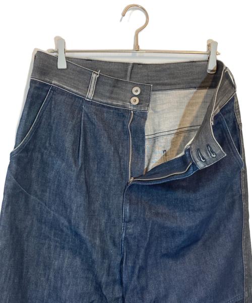 COMME des GARCONS HOMME（コムデギャルソン オム）COMME des GARCONS HOMME (コムデギャルソン オム) パッチワークデニムパンツ グレー サイズ:Sの古着・服飾アイテム