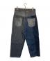 COMME des GARCONS HOMME (コムデギャルソン オム) パッチワークデニムパンツ グレー サイズ:S：18000円