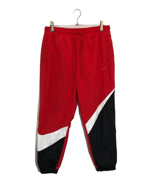 NIKE（ナイキ）NIKE (ナイキ) ナイロンパンツ レッド サイズ:SIZE XLの古着・服飾アイテム