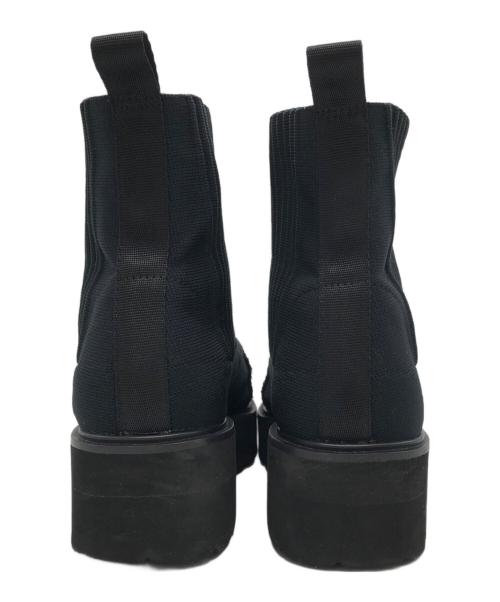 PLEATS PLEASE（プリーツプリーズ）PLEATS PLEASE (プリーツプリーズ) UN (ユナイテッドヌード) EASYKNITBOOTS ブラック サイズ:23.5cmの古着・服飾アイテム