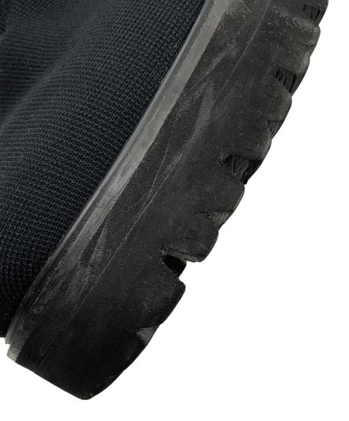 PLEATS PLEASE（プリーツプリーズ）PLEATS PLEASE (プリーツプリーズ) UN (ユナイテッドヌード) EASYKNITBOOTS ブラック サイズ:23.5cmの古着・服飾アイテム