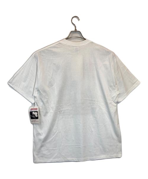JERZEES（ジャージーズ）JERZEES (ジャージーズ) 幻覚剤的闘牛士 アートプリントTシャツ ホワイト サイズ:XLの古着・服飾アイテム