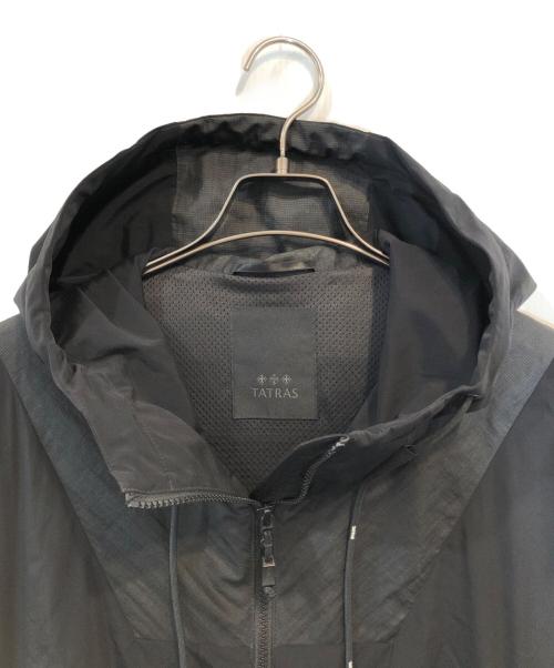 TATRAS（タトラス）TATRAS (タトラス) ストレッチライトナイロンジップフーディー ブラック サイズ:02の古着・服飾アイテム