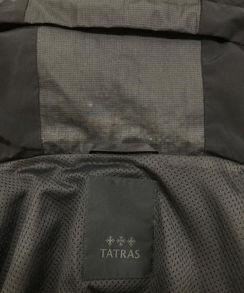 TATRAS（タトラス）TATRAS (タトラス) ストレッチライトナイロンジップフーディー ブラック サイズ:02の古着・服飾アイテム