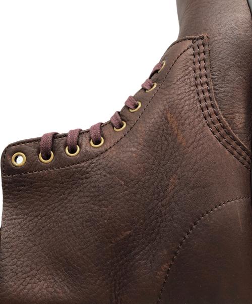 Dr.Martens（ドクターマーチン）Dr.Martens (ドクターマーチン) 8ホールブーツ ブラウン サイズ:SIZE UK8の古着・服飾アイテム