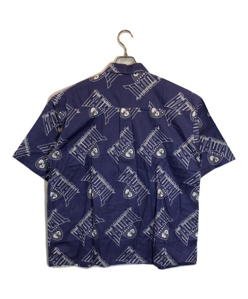 RADIALL（ラディアル）RADIALL (ラディアル) HOOD CITY-OPEN COLLARED SHIRT パープル サイズ:SIZE Lの古着・服飾アイテム