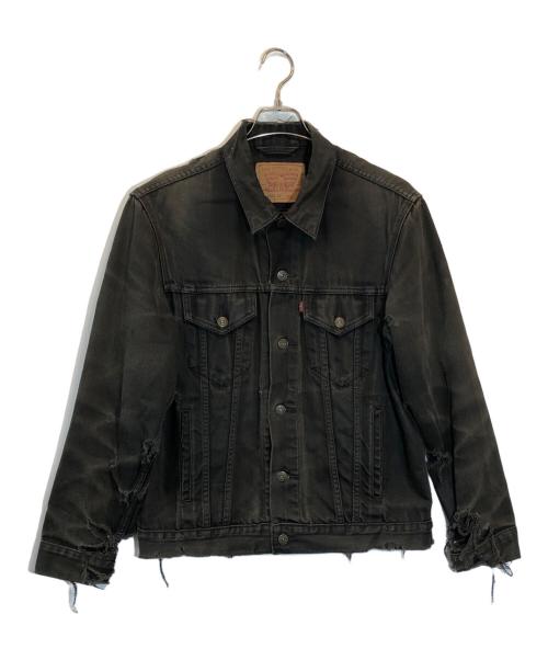 LEVI'S（リーバイス）LEVI'S (リーバイス) デニムジャケット ブラック サイズ:SIZE Mの古着・服飾アイテム