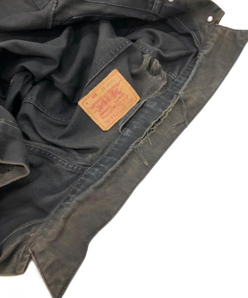 LEVI'S（リーバイス）LEVI'S (リーバイス) デニムジャケット ブラック サイズ:SIZE Mの古着・服飾アイテム