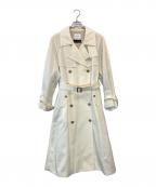 Ameriアメリ）の古着「スーペリアフレアトレンチコート」｜ホワイト