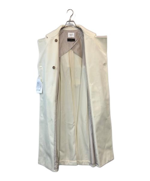 Ameri（アメリ）Ameri (アメリ) スーペリアフレアトレンチコート ホワイト サイズ:S 未使用品の古着・服飾アイテム