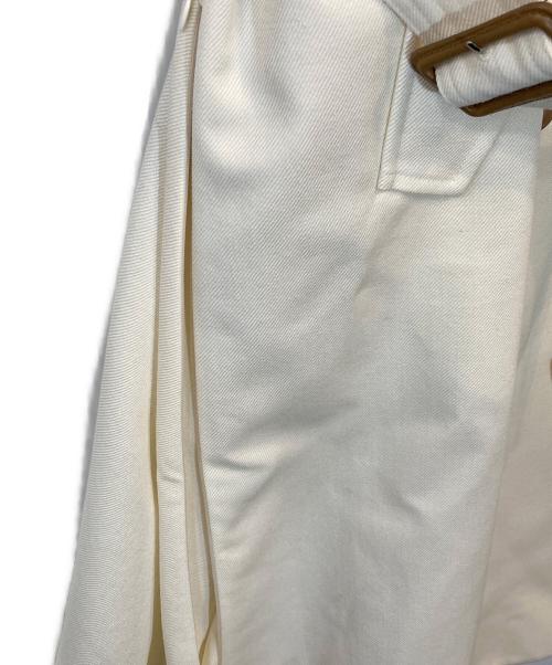 Ameri（アメリ）Ameri (アメリ) スーペリアフレアトレンチコート ホワイト サイズ:S 未使用品の古着・服飾アイテム