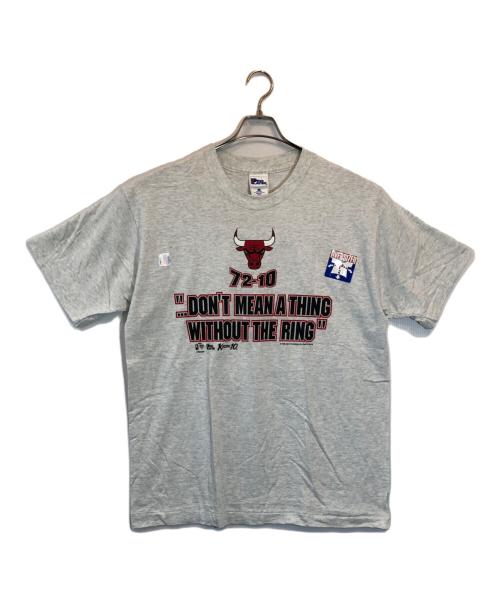 Pro Player（プロ プレイヤー）Pro Player (プロ プレイヤー) プリントTシャツ グレー サイズ:Lの古着・服飾アイテム