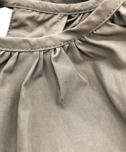 machatt（マチャット）machatt (マチャット) ナイロンブラウスワンピース グリーン サイズ:Fの古着・服飾アイテム