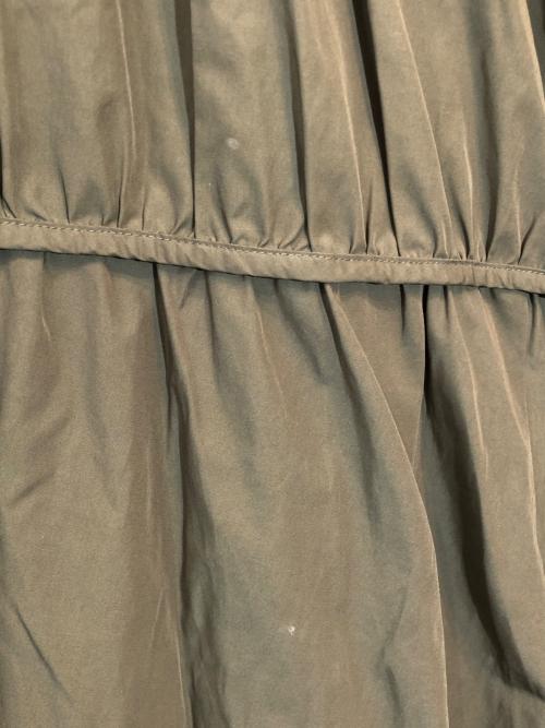 machatt（マチャット）machatt (マチャット) ナイロンブラウスワンピース グリーン サイズ:Fの古着・服飾アイテム