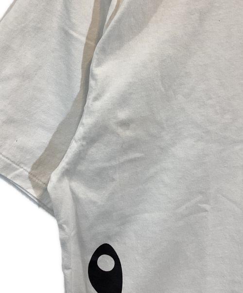 A BATHING APE（ア ベイシング エイプ）A BATHING APE (ア ベイシング エイプ) Bicolor Side Shark Tee ホワイト サイズ:SIZE 3XLの古着・服飾アイテム