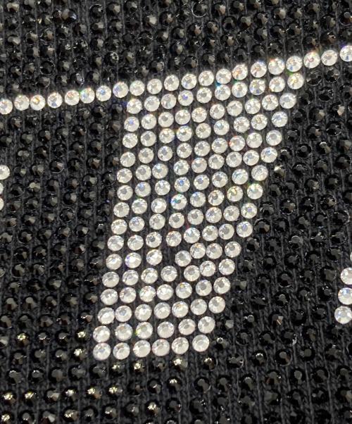 X-LARGE（エクストララージ）X-LARGE (エクストララージ) RHINESTONE OG ZIP HOODED SWEATSHIRT ブラック サイズ:XL 未使用品の古着・服飾アイテム