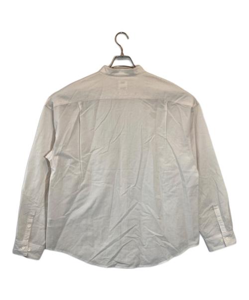 VISVIM（ビズビム）VISVIM (ビズビム) バンドカラーシャツ ベージュ サイズ:SIZE 4の古着・服飾アイテム