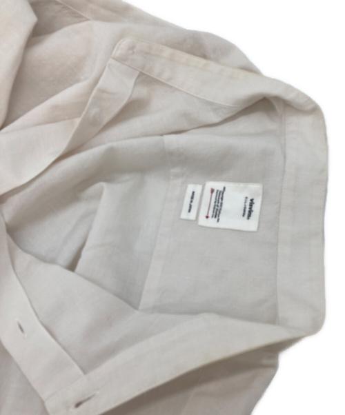 VISVIM（ビズビム）VISVIM (ビズビム) バンドカラーシャツ ベージュ サイズ:SIZE 4の古着・服飾アイテム
