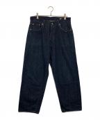 COMOLIコモリ）の古着「5ポケットデニムパンツ」｜インディゴ