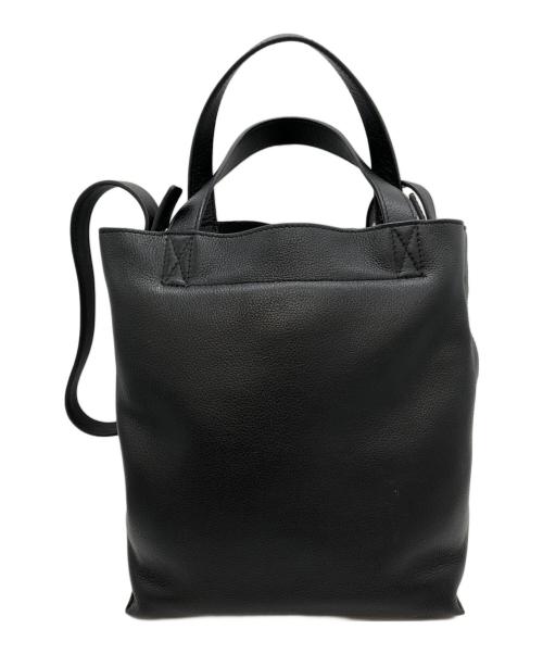 A.P.C.（アーペーセー）A.P.C. (アーペーセー) MAIKO SMALL2WAYレザートートバッグ ブラック サイズ:下記参照の古着・服飾アイテム