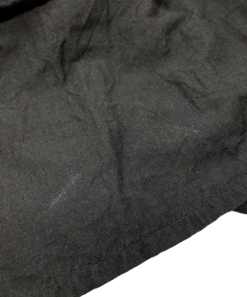 homspun（ホームスパン）homspun (ホームスパン) リネンバイオVネックタックワンピース ブラック サイズ:SIZE Mの古着・服飾アイテム