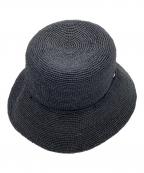 HELEN KAMINSKIヘレンカミンスキー）の古着「ストローハット」｜ブラック
