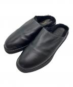 PUNTO PIGROプントピグロ）の古着「ムートンサンダル」｜ブラック