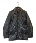 Hysteric Glamourヒステリックグラマー）の古着「GOAT LEATHER COACH JKT」｜ブラック