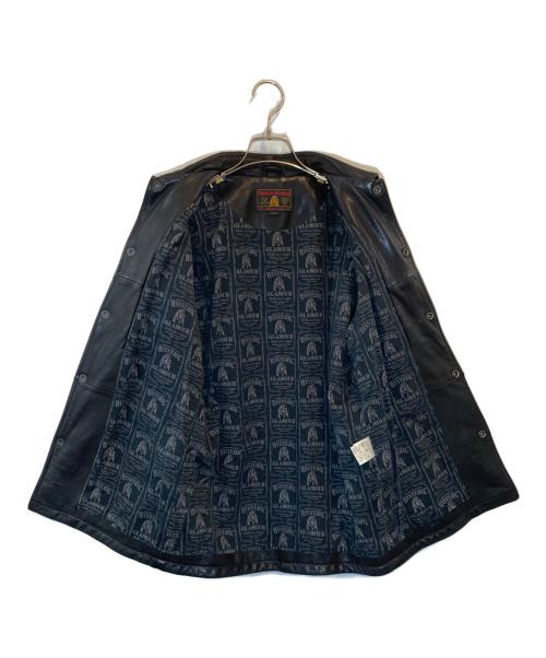 Hysteric Glamour（ヒステリックグラマー）Hysteric Glamour (ヒステリックグラマー) GOAT LEATHER COACH JKT ブラック サイズ:Smallの古着・服飾アイテム